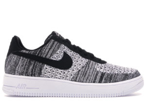 Nike Air Force 1 Flyknit 2 Black Pure Platinum Black/Pure Platinum-Black-White (AV3042-001)