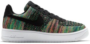 Nike Air Force 1 Flyknit 2.0 Multi-Color (GS) Black/Hyper Pink-Volt-Black (BV0063-002)