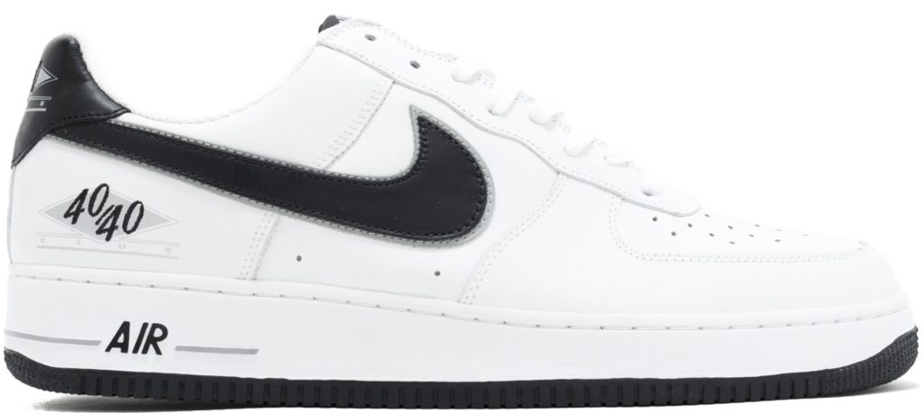 Nike Air Force 1 Low 40/40 Club White Black White/Black (BMB829-M3-C1)