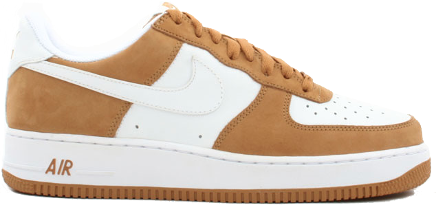 Nike Air Force 1 Low Barcode Wheat White/White-Wheat (306353-911)