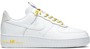 Nike Air Force 1 Low Lux White Chrome Yellow (W) White/Chrome Yellow-Black-White (898889-104)