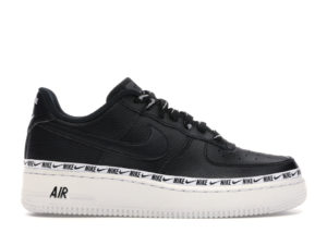 Nike Air Force 1 Low Ribbon Pack Black (W) Black/White-Black (AH6827-002)