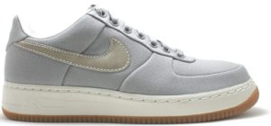Nike Air Force 1 Low Supreme Canvas Medium Grey Medium Grey/Sail-White (316133-011)