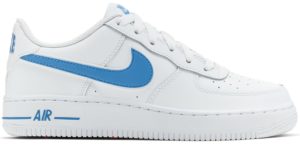 Nike Air Force 1 Low White University Blue (GS) White/White-University Blue (AV6252-102)