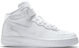 Nike  Air Force 1 Mid White 2014 (GS) White/White (314195-113)