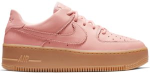 Nike Air Force 1 Sage Low LX Washed Coral Gum (W) Washed Coral/Gum Light Brown-White-Washed Coral (AR5409-600)