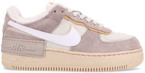 Nike Air Force 1 Shadow Wild (W) Enigma Stone/White-Oatmeal-Light Bone (DC5270-016)