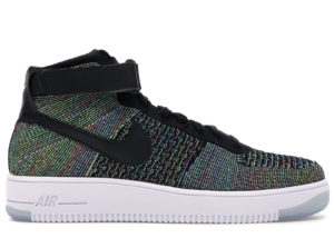 Nike Air Force 1 Ultra Flyknit Mid Multi-Color 2.0 Pink Blast/Black-White (817420-601)