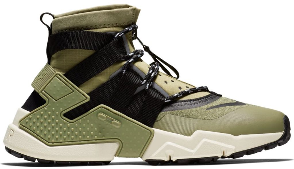 Nike Air Huarache Gripp Neutral Olive Neutral Olive/Light Cream-Medium Olive-Black (AO1730-200)
