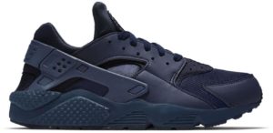 Nike Air Huarache Triple Navy Midnight Navy Mid Navy- Mid Nvy (318429-440)