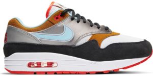 Nike Air Max 1 Graffiti Logo White/Chutney-Dark Smoke Grey-Glacier Ice (CZ8138-100)