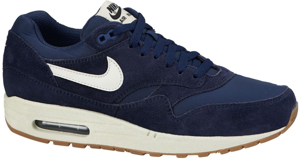 Nike Air Max 1 Midnight Navy Sail Midnight Navy/Sail-Black-Black (537383-411)