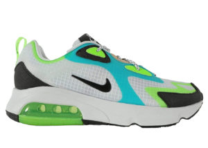 Nike  Air Max 200 SE Black Electric Green White/Black/Electric Green (CJ0575-101)