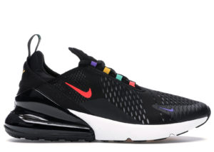 Nike Air Max 270 Black Multi-Color Black/University Gold-Psychic Purple-Flash Crimson (AH8050-023)