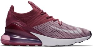 Nike Air Max 270 Flyknit Plum Fog Plum Fog/White-Vintage Wine-Total Crimson (AO1023-500)