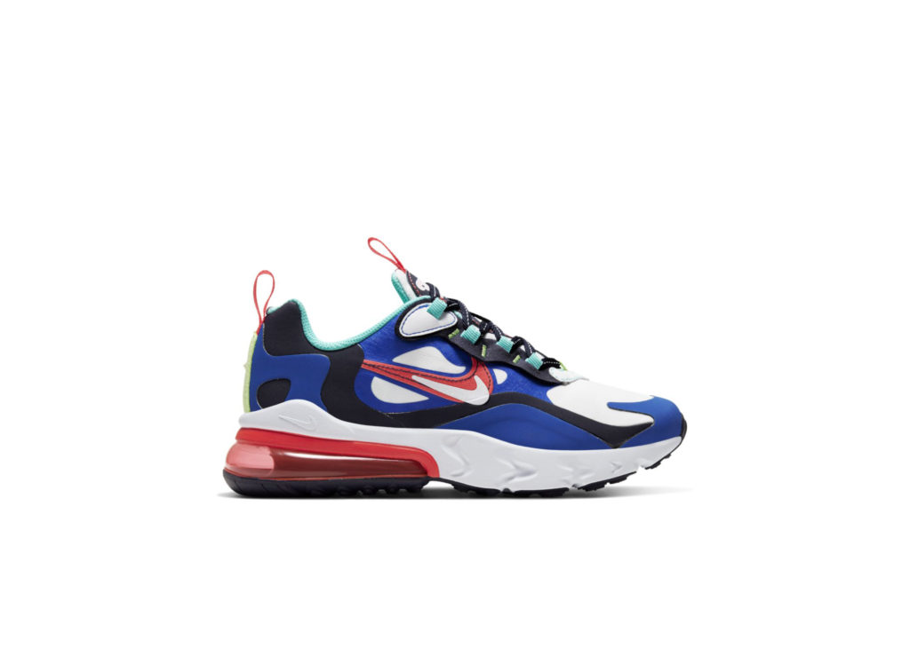 Nike Air Max 270 React Metallic Utopia Slate (GS) Metallic Utopia Slate/Ghost Green/Midnight Green (CU6697-001)