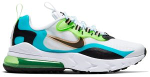 Nike  Air Max 270 React Oracle Aqua Ghost Green (GS) Oracle Aqua/Black-Ghost Green (CJ4060-300)