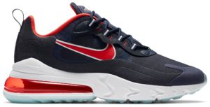Nike  Air Max 270 React USA Midnight Navy/Obsidian-White-Chile Red (CT1280-400)