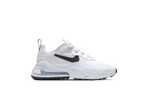 Nike Air Max 270 React White (W) White/Metallic Silver/Black (CI3899-101)