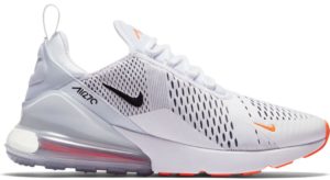 Nike Air Max 270 White Black Total Orange White/Black-Total Orange (AH8050-106)