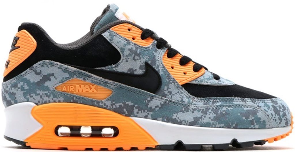 Nike Air Max 90 Digi Camo Blue Blue Fox/Ozone Blue-Mist Blue-Peach Cream (700155-400)
