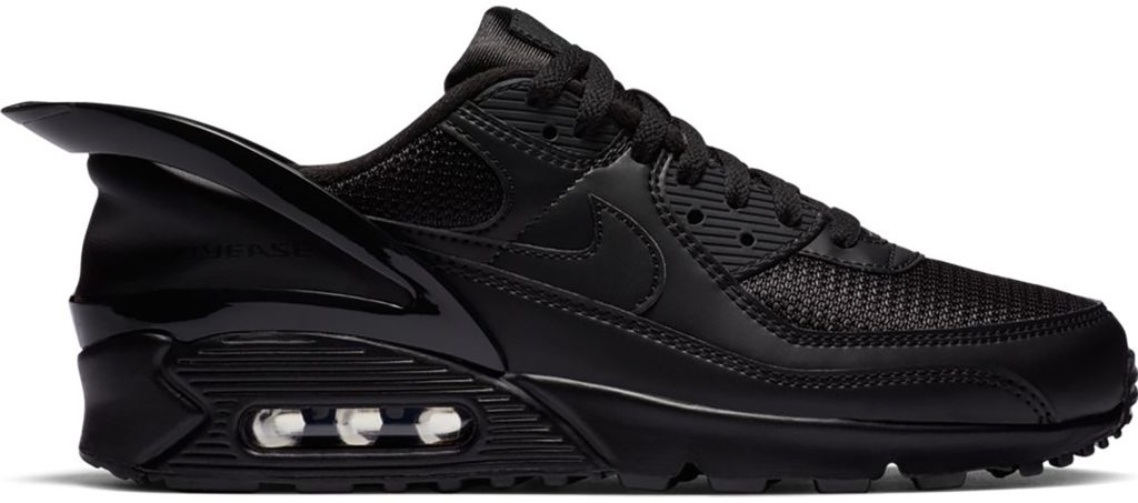 Nike Air Max 90 Flyease Triple Black Black/Black-Black (CZ4270-002)