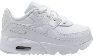 Nike Air Max 90 Leather Triple White (TD) White/Metallic Silver-White-White (CD6868-100)