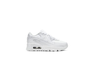 Nike Air Max 90 White (PS) White/Metallic Silver/White (CD6867-100)