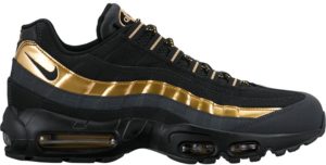 Nike Air Max 95 Black Metallic Gold Black/Black-Metallic Gold-Anthracite (538416-007)