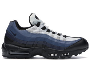 Nike Air Max 95 Black Navy Obsidian Black/Navy Blue-Pure Platinum-Obsidian (749766-028)