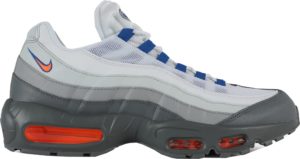 Nike Air Max 95 Cool Grey Total Orange Cool Grey/Total Orange-White (749766-033)