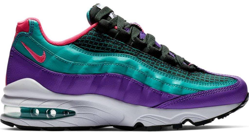 Nike Air Max 95 Now Outdoor Green Hyper Grape (GS) Outdoor Green/Cabana-Hyper Grape-Hyper Pink (AV2289-300)