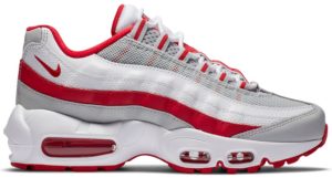 Nike  Air Max 95 Recraft Grey Fog Hyper Red (GS) Grey Fog/White-Hyper Red (CJ3906-004)