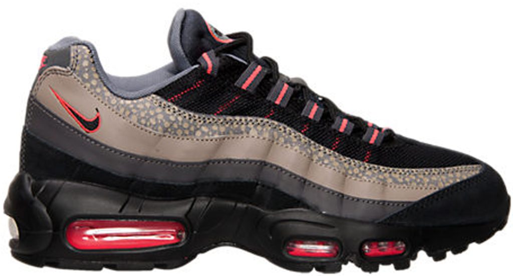 Nike Air Max 95 Safari Black Ash Cool Grey Black/Black-Medium Ash-Cool Grey (538416-006)