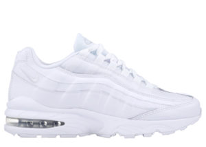 Nike  Air Max 95 White Metallic Silver (GS) White/Metallic Silver (905348-104)