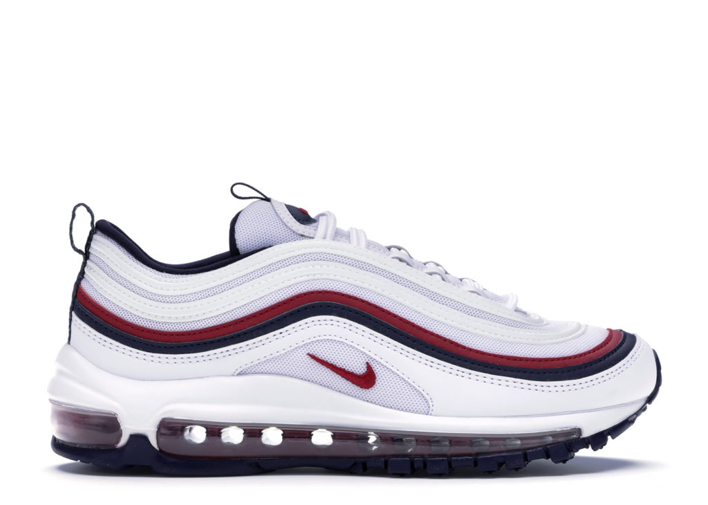 Nike Air Max 97 Red Crush (W) White/Red Crush-Blackened Blue (921733-102)