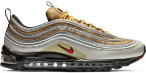 Nike Air Max 97 Silver Gold Metallic Silver/University Red-Metallic Gold-Black (BV0306-001)