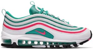 Nike Air Max 97 South Beach (GS) White/Pink Blast-Kinetic Green-Black (921522-101)