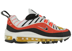 Nike Air Max 98 Bright Crimson (GS) Black/Chrome Yellow/Bright Crimson (BV4872-007)