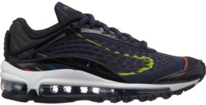 Nike Air Max Deluxe Black Midnight Navy (GS) Black/Black-Midnight Navy-Reflect Silver (AR0115-001)
