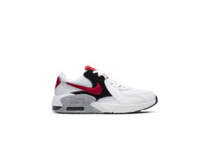 Nike Air Max Excee White University Red (GS) White/Black/Wolf Grey (CD6894-105)