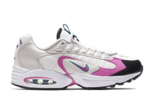 Nike Air Max Triax 96 White (W) White/Bright Spruce-Platinum Tint-Active Fuchsia (CQ4250-102)
