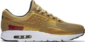 Nike Air Max Zero Metallic Gold Metallic Gold/University Red-White (789695-700)