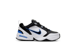 Nike Air Monarch IV 4E Wide White Blue Black/White/Black (415445-002)