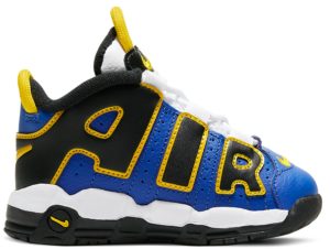 Nike  Air More Uptempo Peace, Love & Basketball (TD) Game Royal/Speed Yellow-Black (DC7302-400)