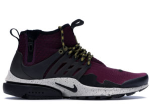 Nike Air Presto Mid Utility Bordeaux Bordeaux/Black-Pale Grey-Desert Moss (859524-600)