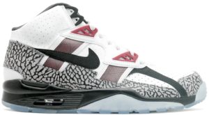 Nike Air Trainer SC High Alabama White/Black-Cement Grey-Total Crimson (638074-101)