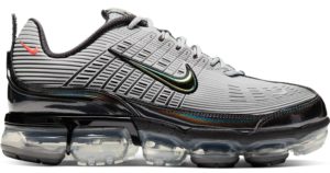 Nike  Air VaporMax 360 Metallic Dark Grey Metallic Silver/Metallic Dark Grey-Black-Max Orange (CK2718-004)