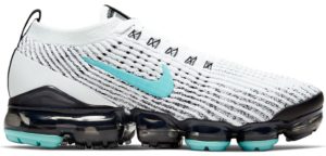 Nike Air VaporMax Flyknit 3 White Black Aurora (W) White/Black-Metallic Silver-Aurora (CT1274-100)