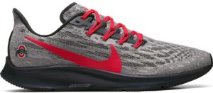 Nike Air Zoom Pegasus 36 Ohio State Pewter Grey/Black-University Red (CI2069-001)